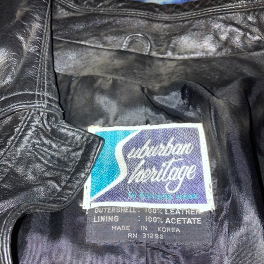 Vintage 1970s 100% Leather trench coat. In great condition.